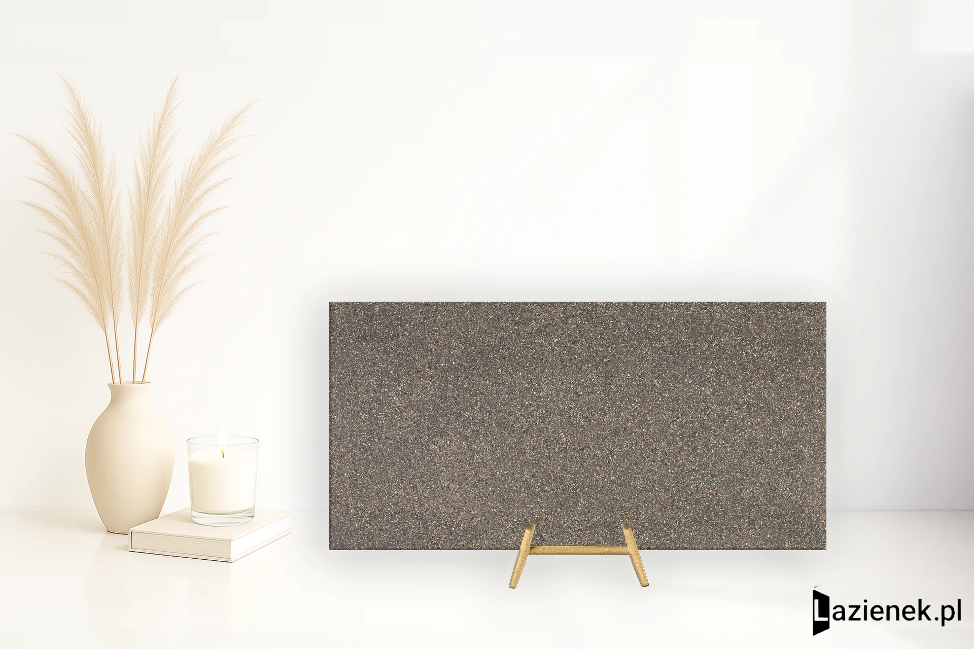 Graniti Fiandre Il Veneziano Seminato Bruno polerowana 60x120 cm gr. 10 mm - płytka rektyfikowana / AL244X1064